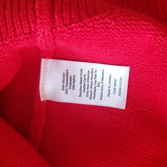 Talbots Mockneck Bicolor Fair Isle Long Sleeve Sz. PS Sweater NWT - Picture 7 of 13